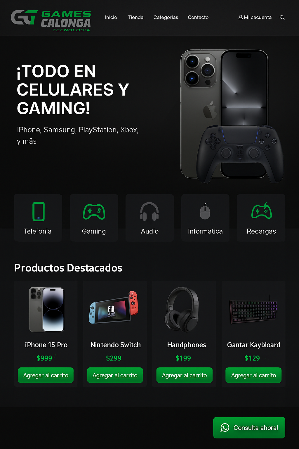 Games Calonga